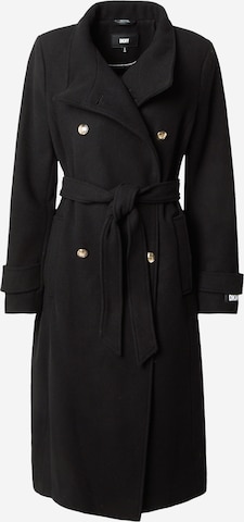 Cappotto di mezza stagione di DKNY in nero: frontale