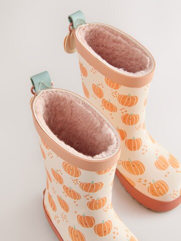 Bottes en caoutchouc Next en orange