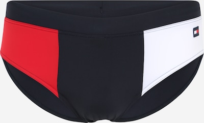 Tommy Hilfiger Underwear Badehose in dunkelblau / rot / weiß, Produktansicht