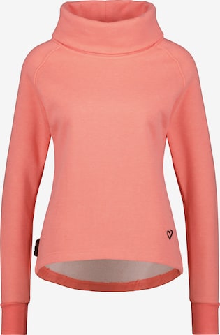 Alife and Kickin Sweatshirt 'Janelle' in Orange: front