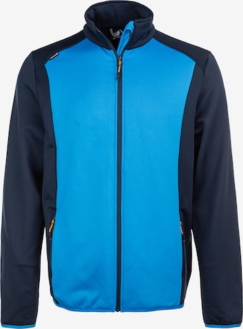 Whistler Athletic Fleece Jacket 'Fred' in Blue: front