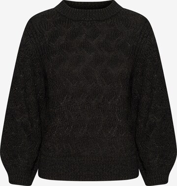 Pullover 'Pointa' di SOAKED IN LUXURY in nero: frontale