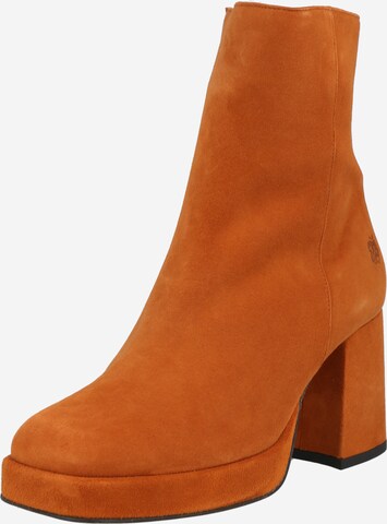 Apple of Eden Ankle Boots 'IVA' in Brown: front