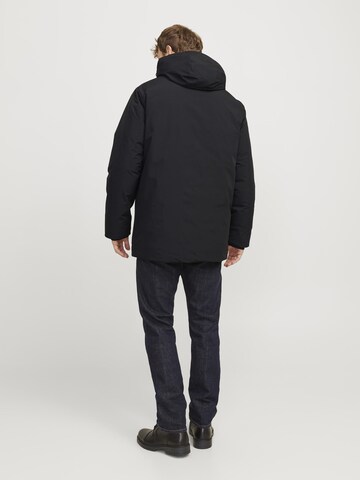 JACK & JONES Winter jacket in Black
