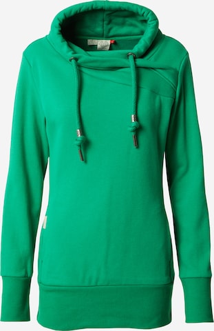 RagwearSweater majica 'NESKA' - zelena boja: prednji dio