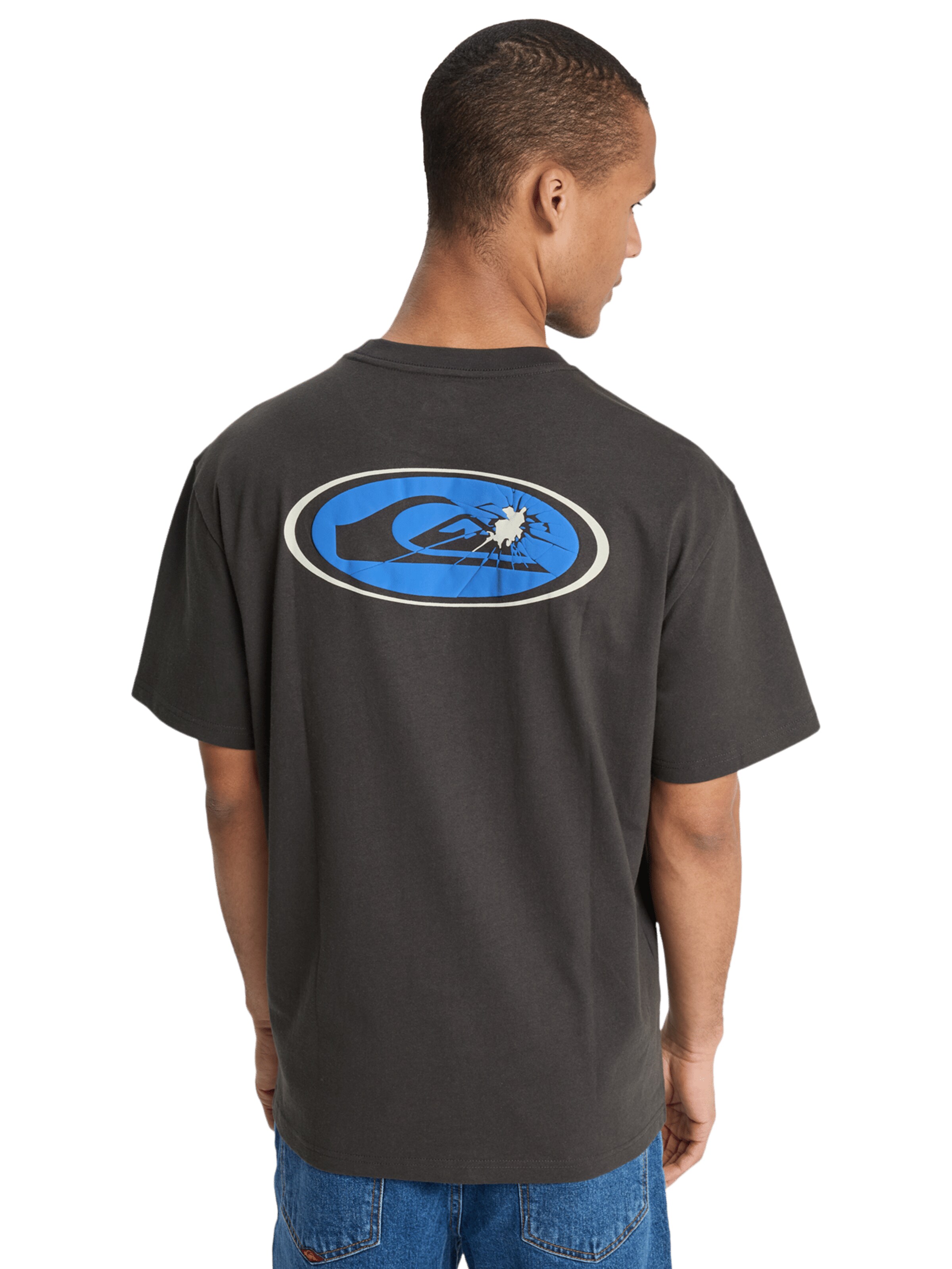 QUIKSILVER T-shirt in Braun