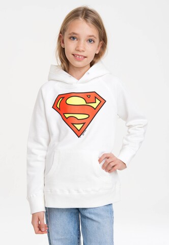 LOGOSHIRT Sweatshirt in White: front
