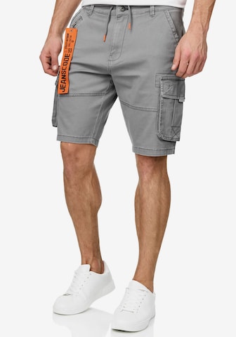 INDICODE Regular Shorts in Grau: predná strana