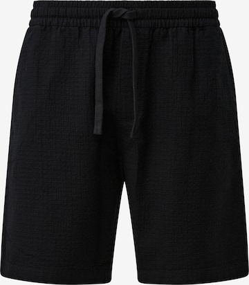 QS Shorts in Schwarz: Vorderseite