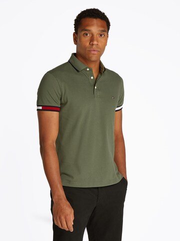Maglietta di TOMMY HILFIGER in verde: frontale