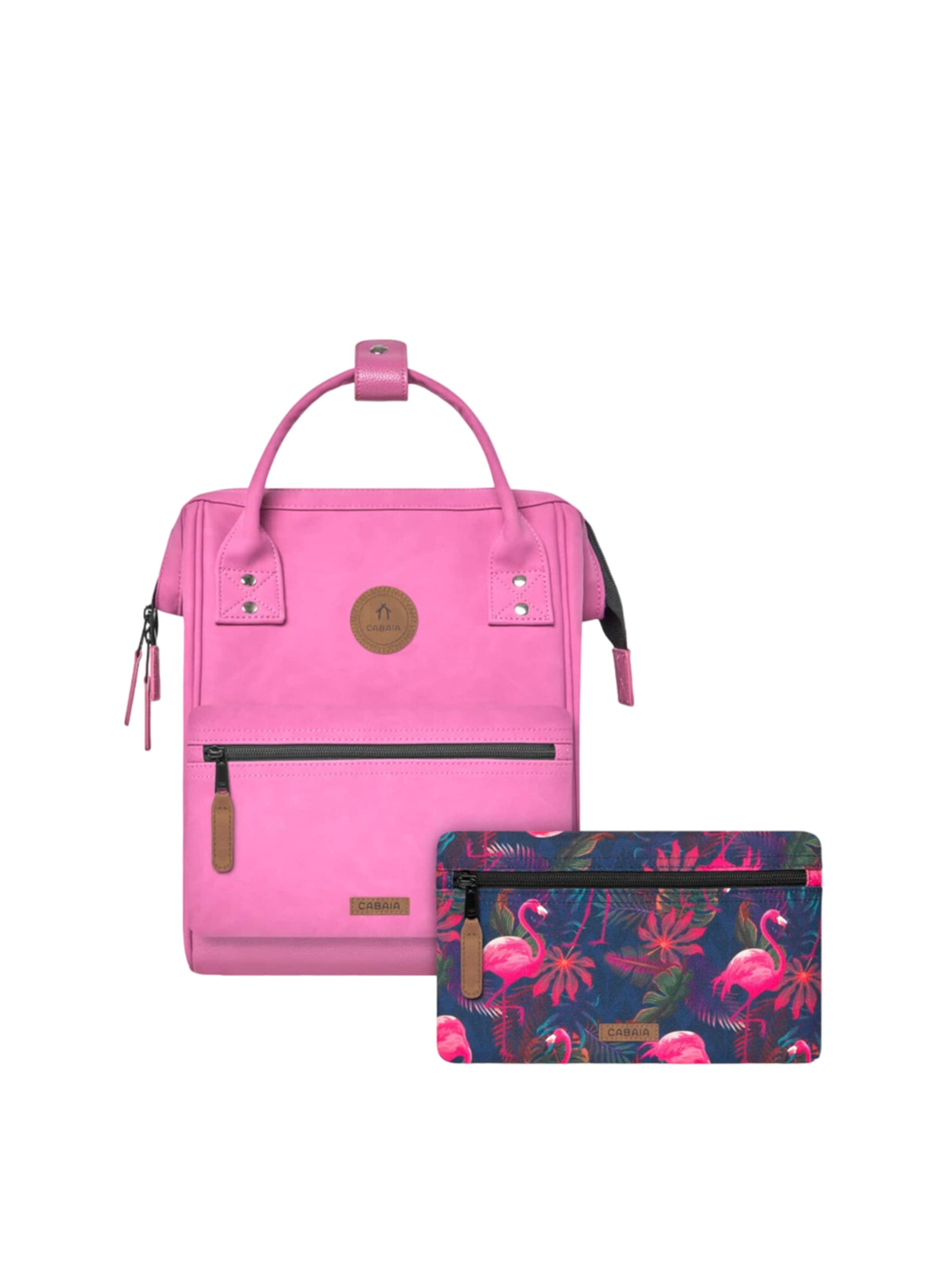 Cabaia Backpack 'Nantes S' in Pink: front