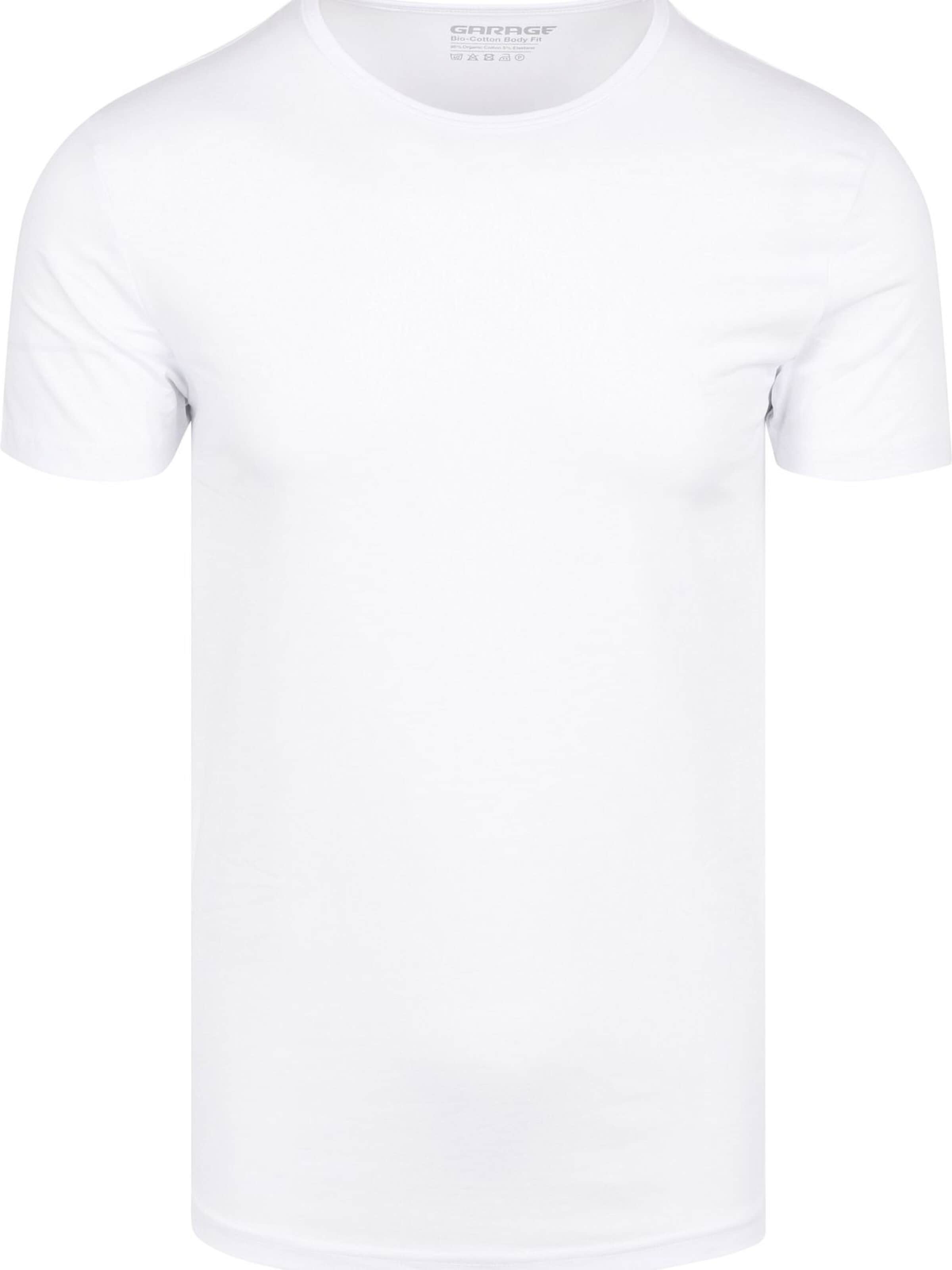 GARAGE Shirt in Weiß