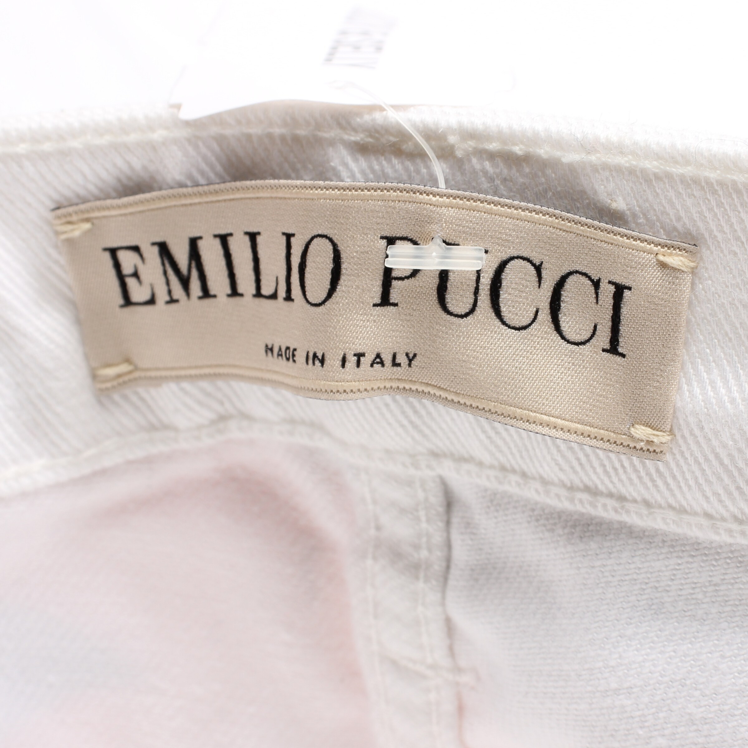 Emilio Pucci Jeans in 25-26 in White