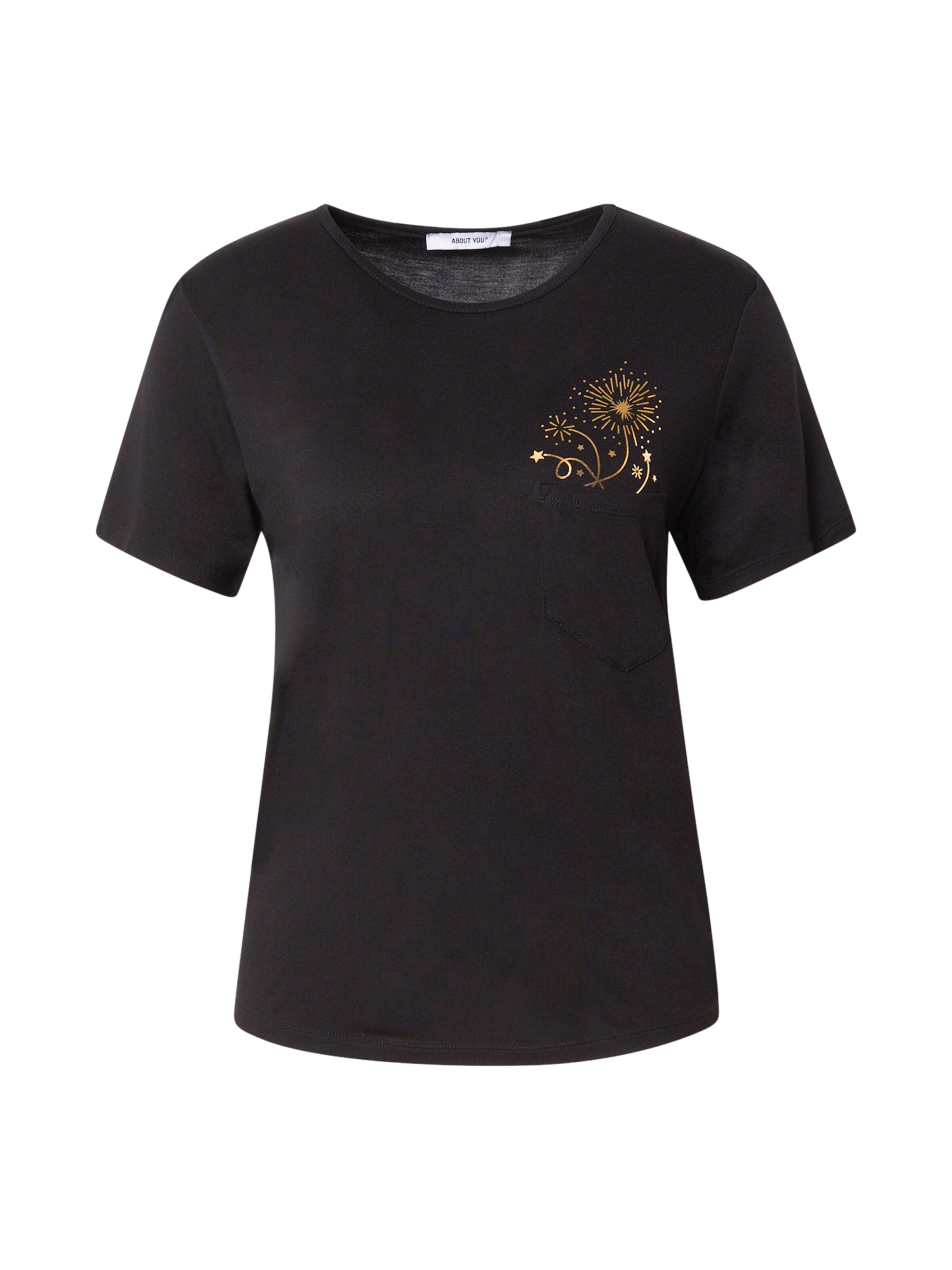 ABOUT YOU Póló 'Alena' - fekete: elől