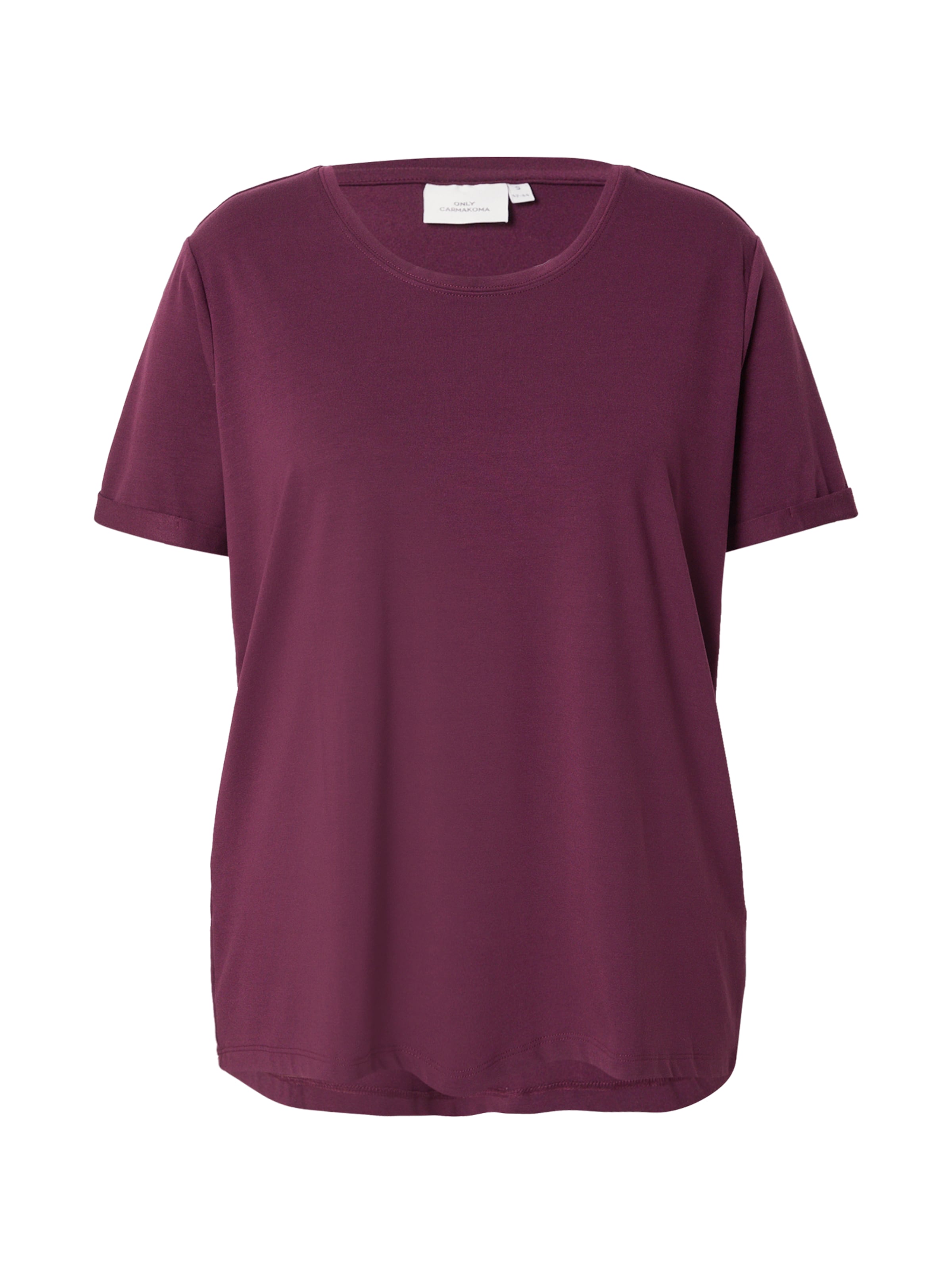 ONLY Carmakoma T-Shirt 'CARMOSTER' in Lila: Vorderseite