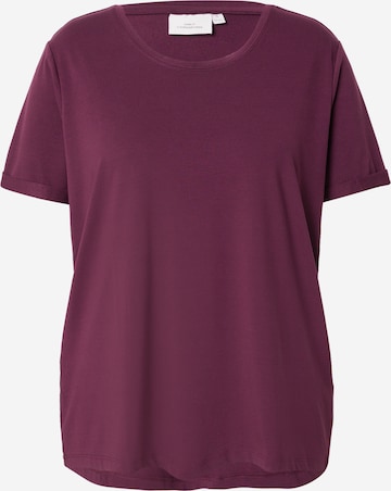 T-shirt 'CARMOSTER' ONLY Carmakoma en violet : devant