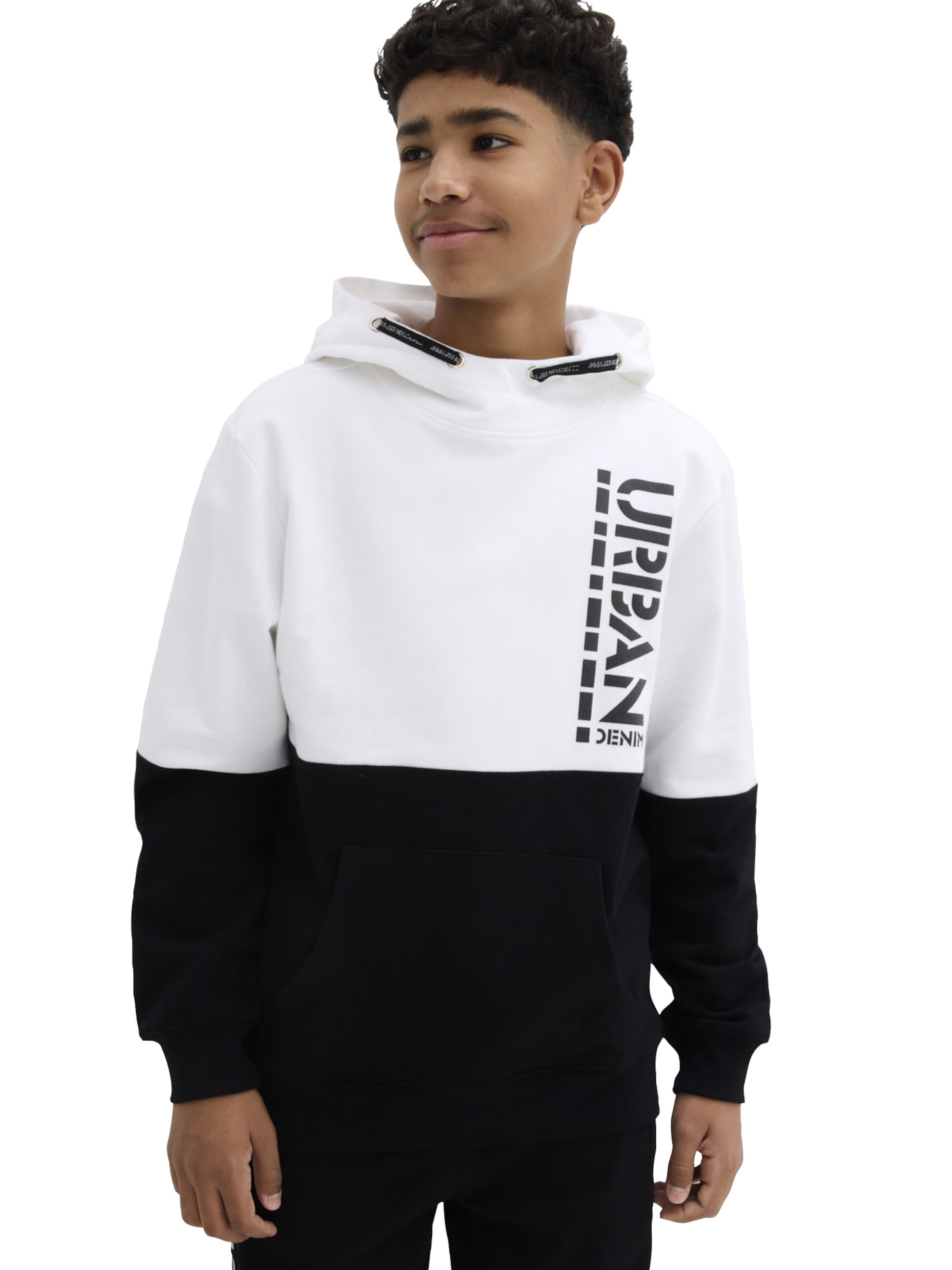 bonprix Bluza w kolorze biały: przód