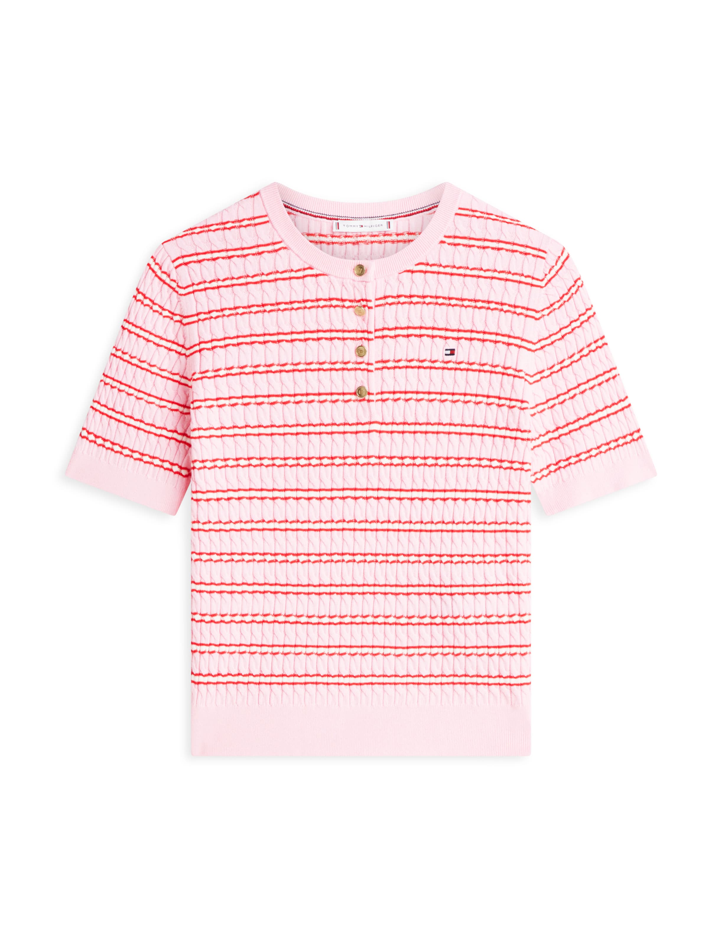 TOMMY HILFIGER Πουλόβερ σε ροζ: μπροστά