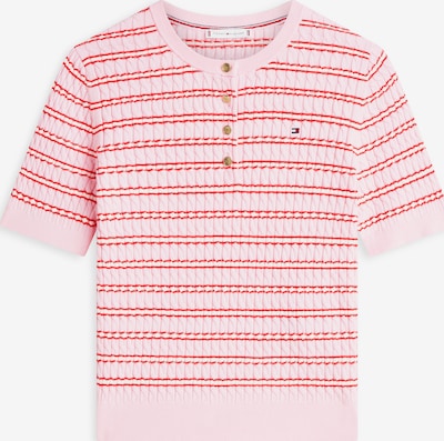 TOMMY HILFIGER Pulover u roza / crvena, Pregled proizvoda