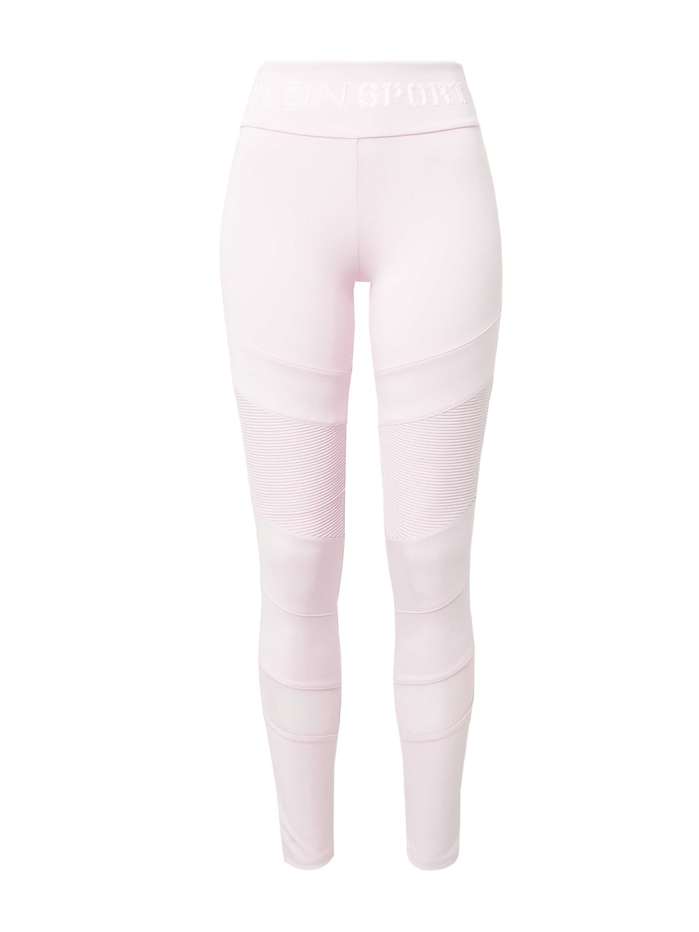 Plein Sport - Skinny Leggings em roxo: frente