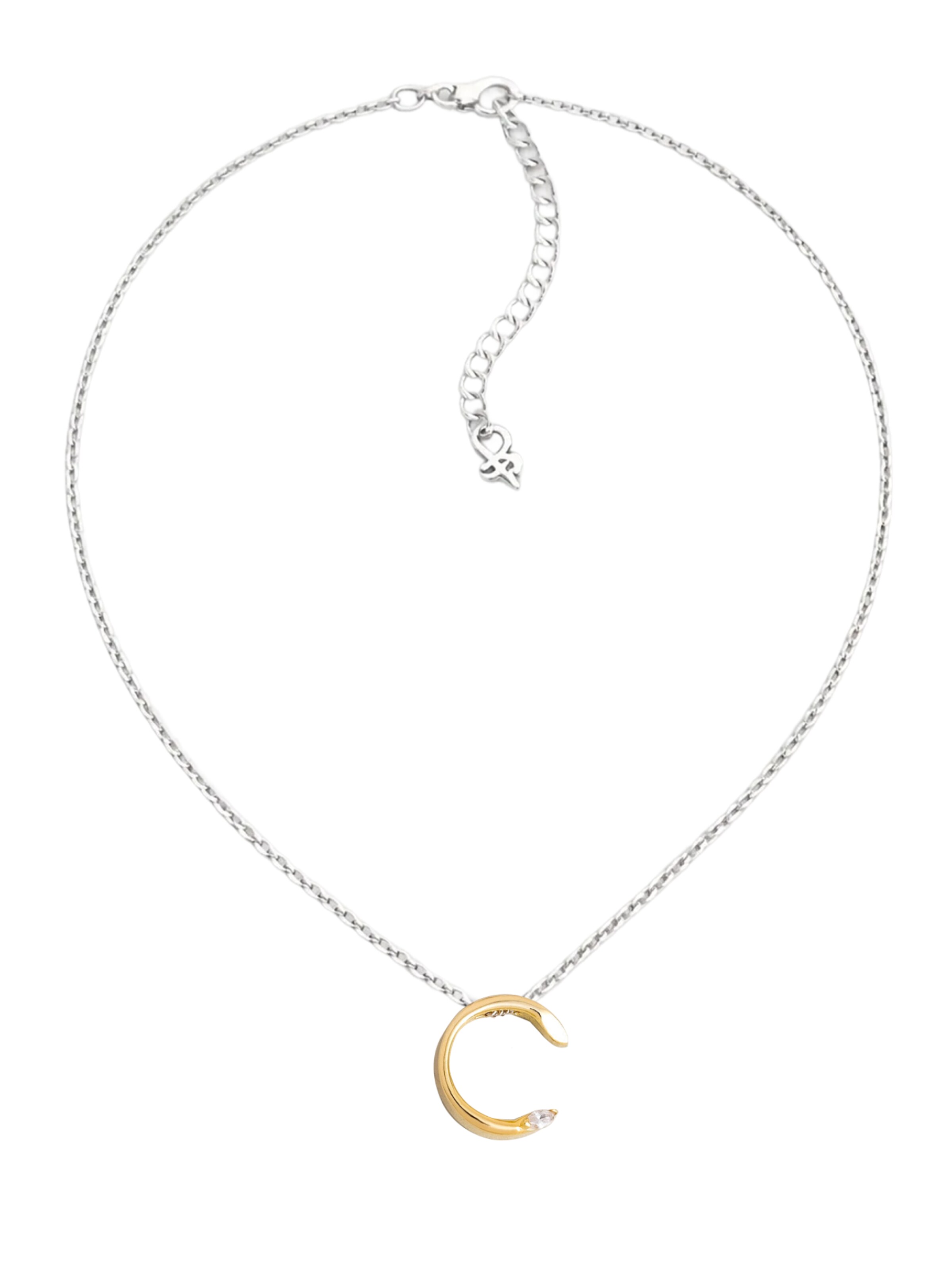 So Chic Necklace in Silver: front