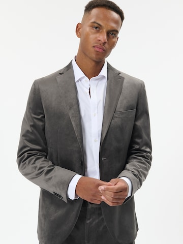 melns Matinique Slim fit Klasiska žakete 'George': no priekšpuses