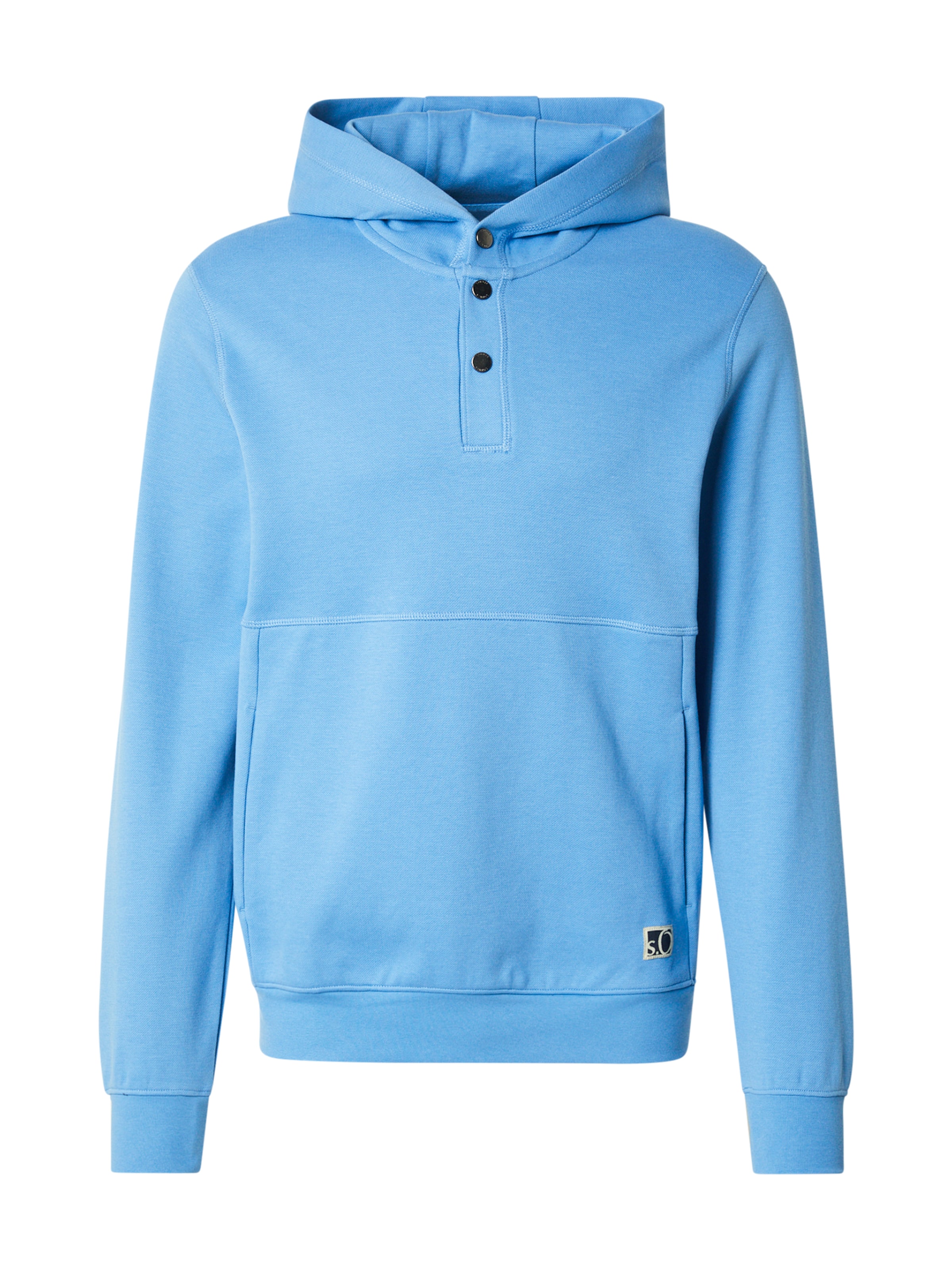 s.Oliver Μπλούζα φούτερ σε μπλε: μπροστά