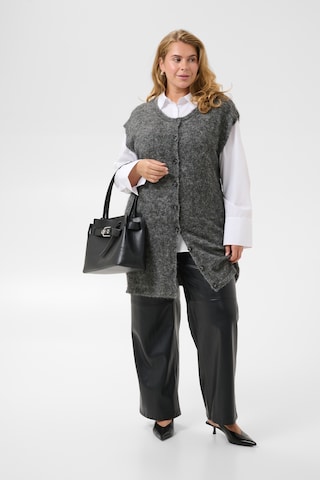 KAFFE CURVE Bodywarmer in Grijs