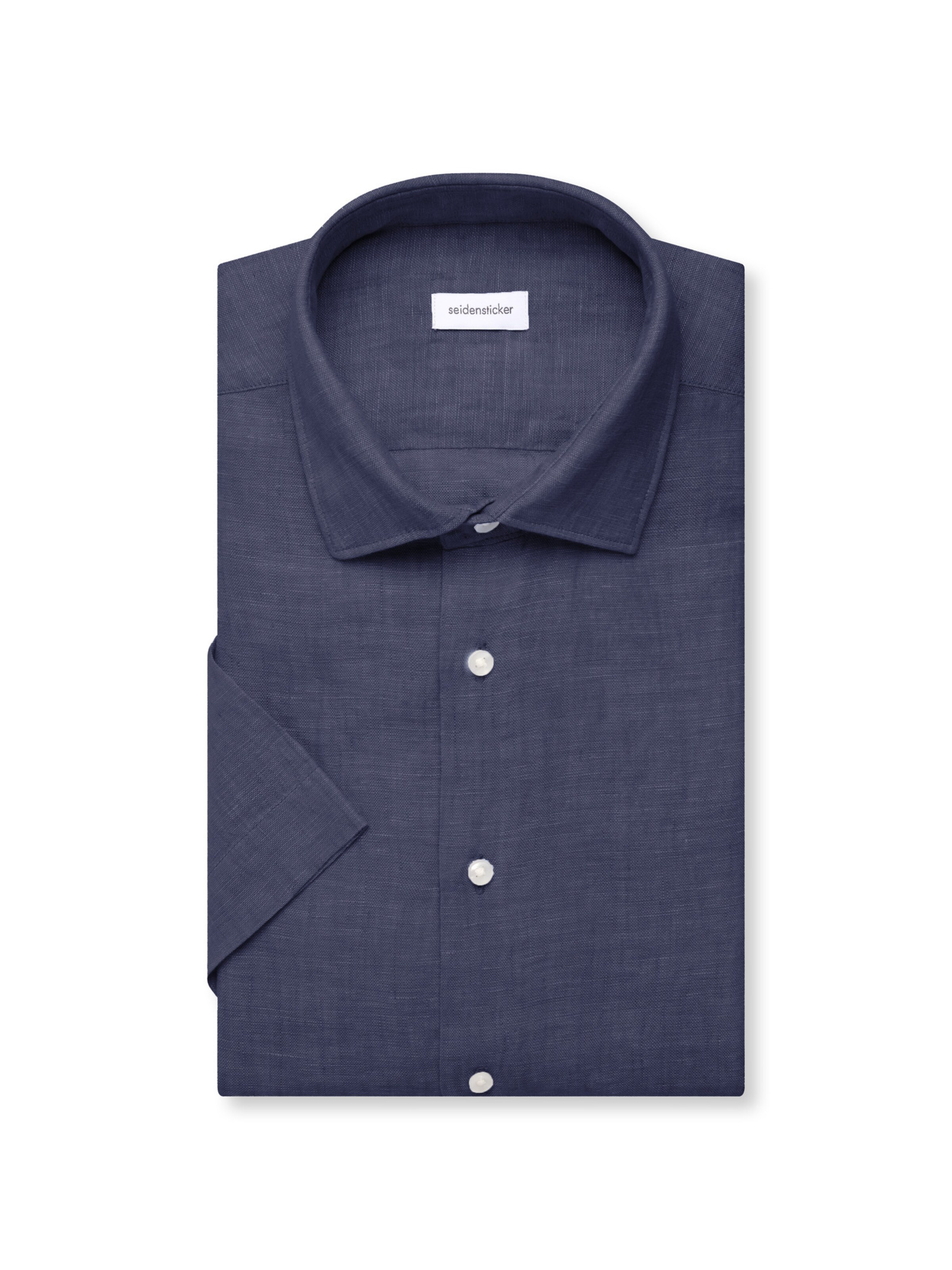 SEIDENSTICKER Slim Fit Hemd in Blau