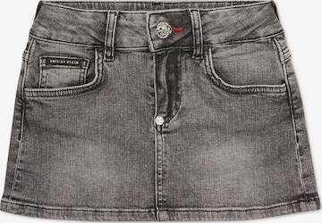 Jupe Philipp Plein en gris : devant
