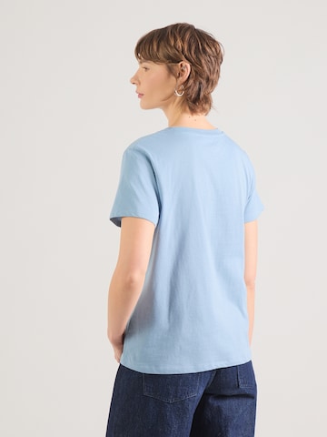 MADS NORGAARD COPENHAGEN - Camiseta 'Single Cotton Trenda P' en azul