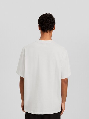 Bershka Shirt in White