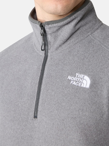 THE NORTH FACE - Pullover desportivo '100 Glacier' em cinzento