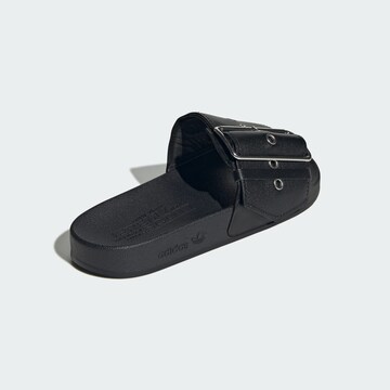ADIDAS ORIGINALS Pantolette 'Adidas x Jeremy Scott Adilette' in Schwarz