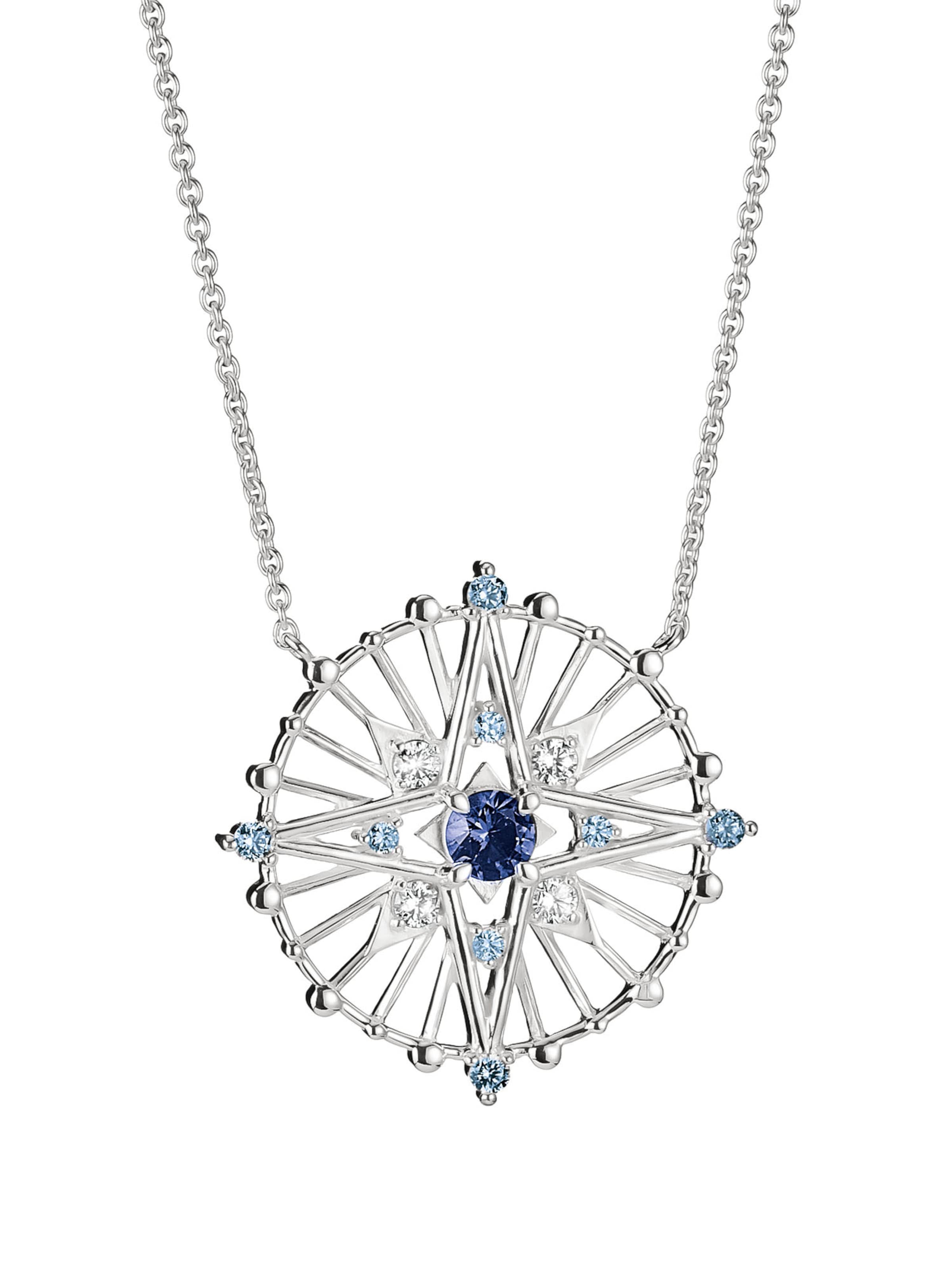 Thomas Sabo Kette in 45 in blau / silber, Produktansicht