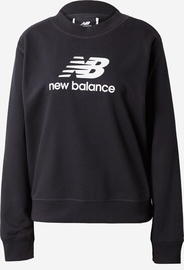 new balance Sweatshirt in schwarz / weiß, Produktansicht