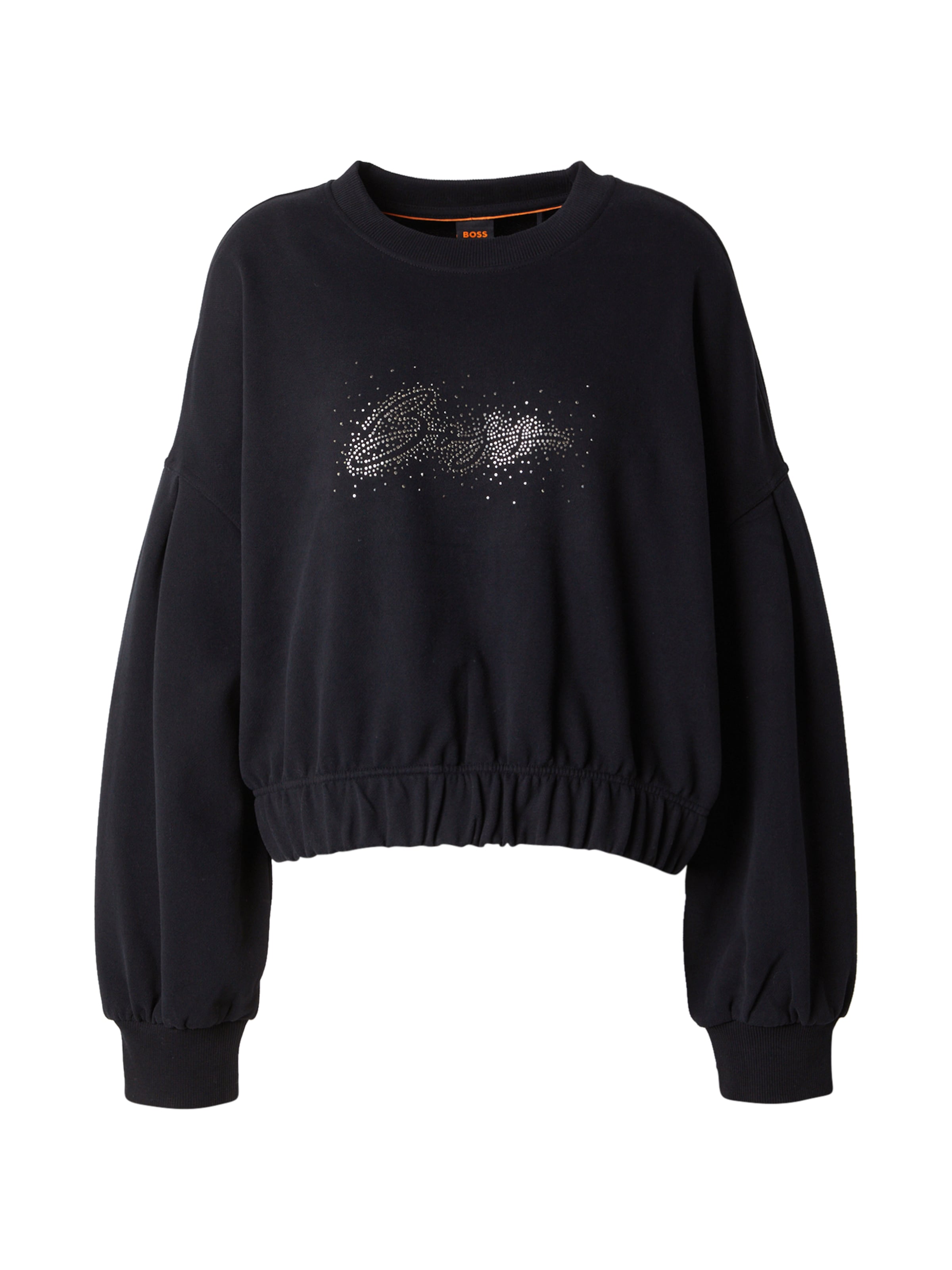 BOSS Свитшот 'C_Easton' в Черный: спереди