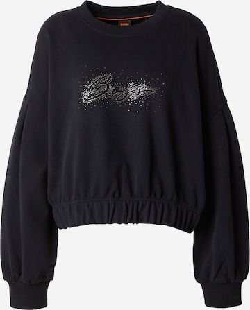 BOSS - Sudadera 'C_Easton' en negro: frente
