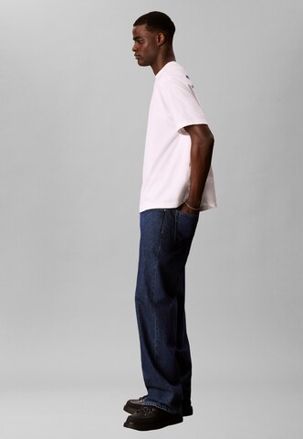Maglietta di Calvin Klein Jeans in bianco