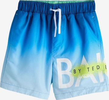 Baker by Ted Baker - Calções de banho em azul: frente