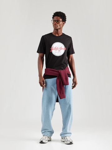 JACK & JONES Tričko 'JJURBAN' – černá