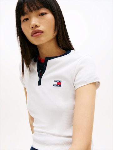 T-shirt Tommy Jeans en blanc