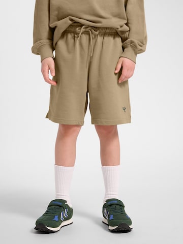 Hummel Regular Broek in Bruin