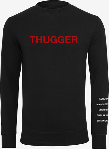 Mister Tee Sweatshirt in Black: front