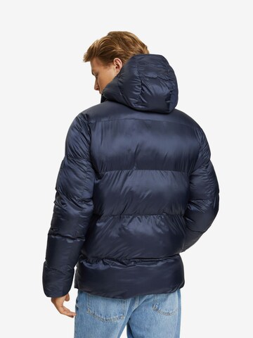 ESPRIT Winterjas in Blauw