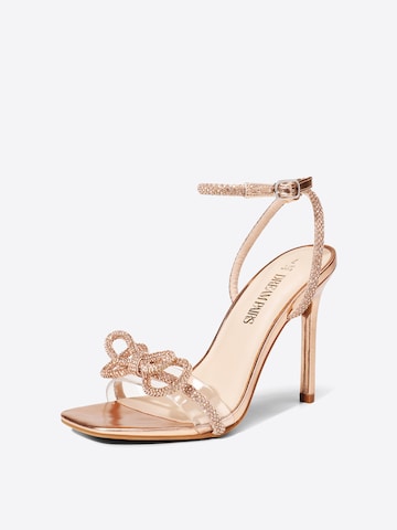 Dream Pairs Strap Sandals in Beige: front