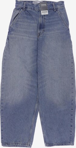 Bershka Jeans in 24-25 in Blue: front