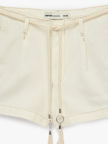 Koton Regular Shorts in Beige