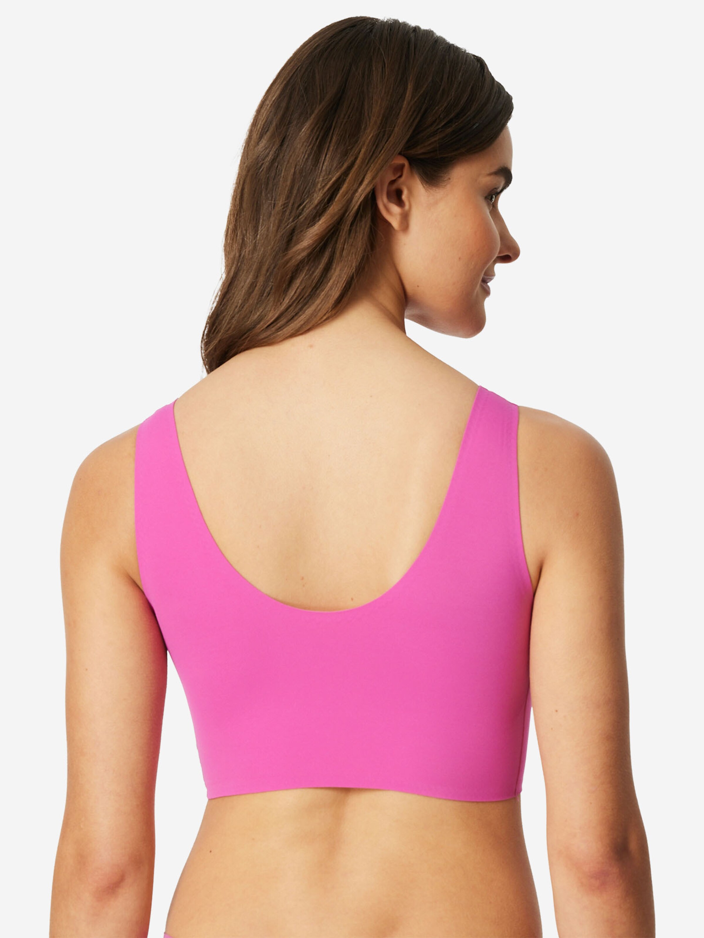 SCHIESSER - Bustier Sujetador ' Invisible Soft Padded ' en rosa