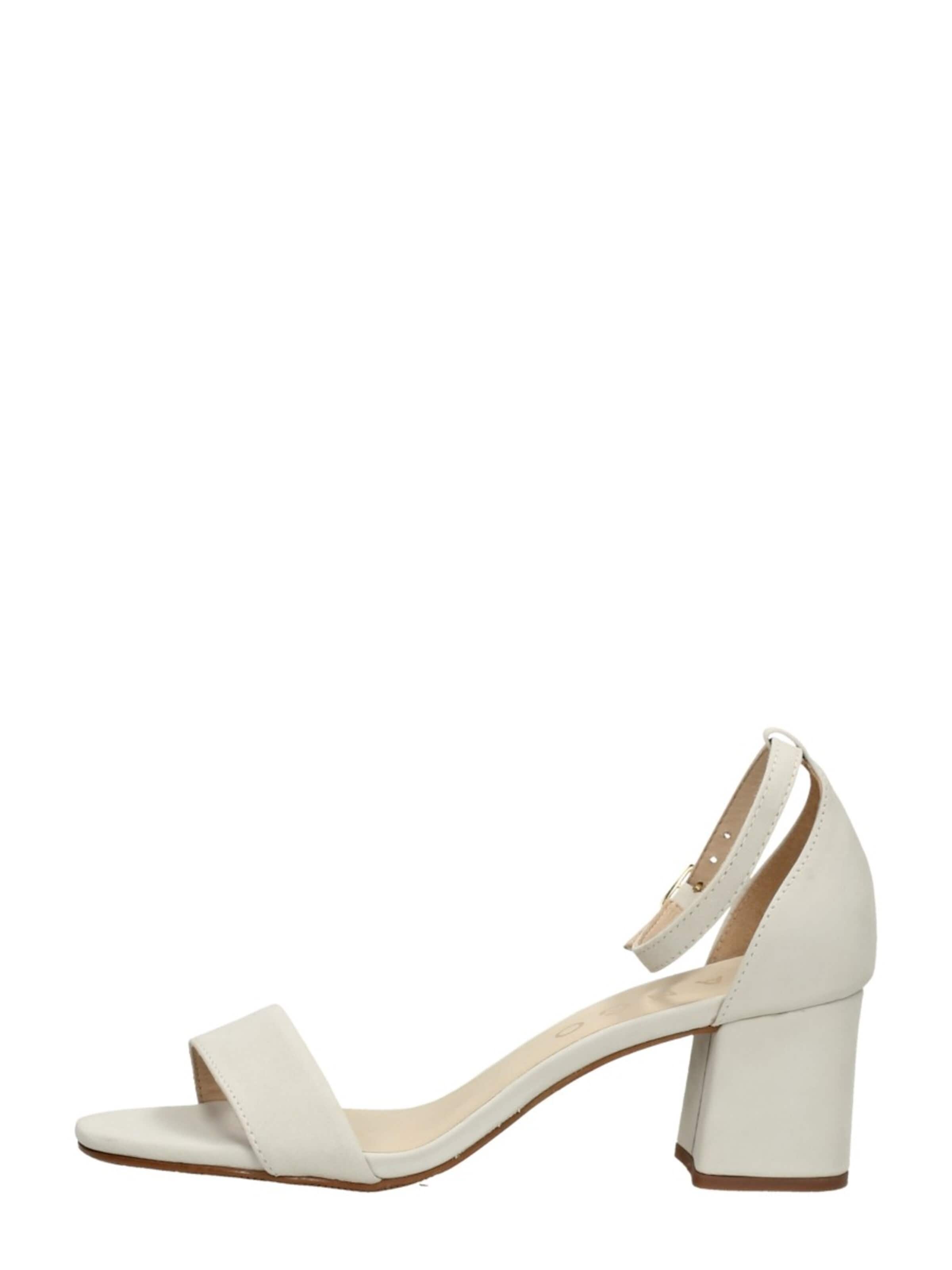 Tango Sandalen met riem 'Brooklynn 15-A' in Wit: voorkant
